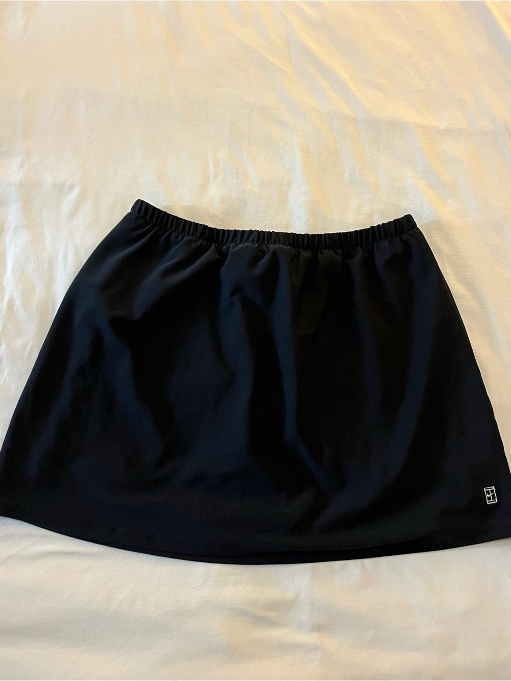 Nike Black Tennis Skirt with Elastic Waistband